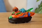 Imagine PATRULA CATELUSILOR FILMUL CU DINOZAURI SET DINO VEHICUL HOVERCRAFT CU FIGURINA ZUMA SI ACCESORII 15CM