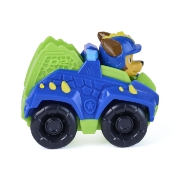 Imagine PATRULA CATELUSILOR FILMUL CU DINOZAURI PUP SQUAD RACERS VEHICUL CU FIGURINA CHASE 6.5CM