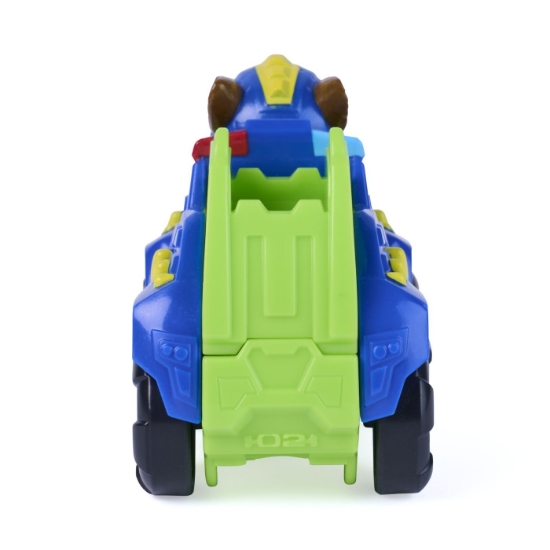 Imagine PATRULA CATELUSILOR FILMUL CU DINOZAURI PUP SQUAD RACERS VEHICUL CU FIGURINA CHASE 6.5CM