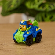 Imagine PATRULA CATELUSILOR FILMUL CU DINOZAURI PUP SQUAD RACERS VEHICUL CU FIGURINA CHASE 6.5CM