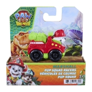 Imagine PATRULA CATELUSILOR FILMUL CU DINOZAURI PUP SQUAD RACERS VEHICUL CU FIGURINA MARSHALL 6.5CM