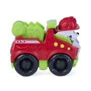 Imagine PATRULA CATELUSILOR FILMUL CU DINOZAURI PUP SQUAD RACERS VEHICUL CU FIGURINA MARSHALL 6.5CM
