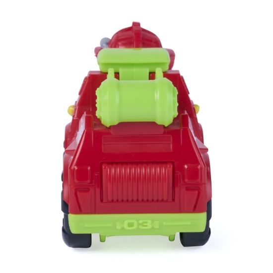 Imagine PATRULA CATELUSILOR FILMUL CU DINOZAURI PUP SQUAD RACERS VEHICUL CU FIGURINA MARSHALL 6.5CM