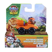 Imagine PATRULA CATELUSILOR FILMUL CU DINOZAURI PUP SQUAD RACERS VEHICUL CU FIGURINA ZUMA 6.5CM