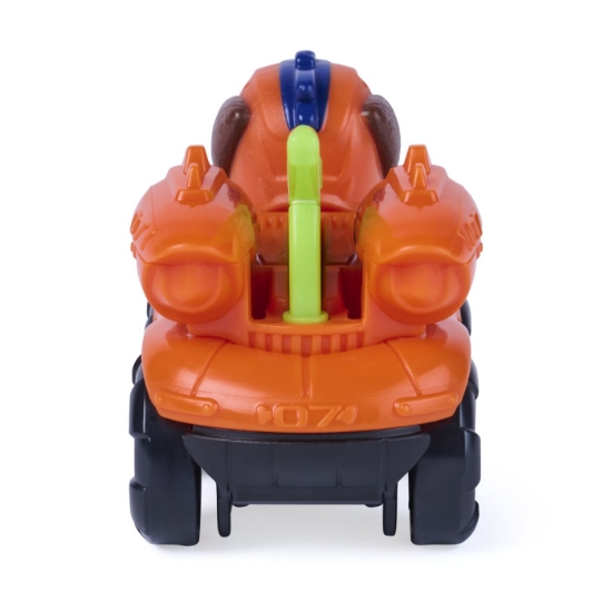 Imagine PATRULA CATELUSILOR FILMUL CU DINOZAURI PUP SQUAD RACERS VEHICUL CU FIGURINA ZUMA 6.5CM