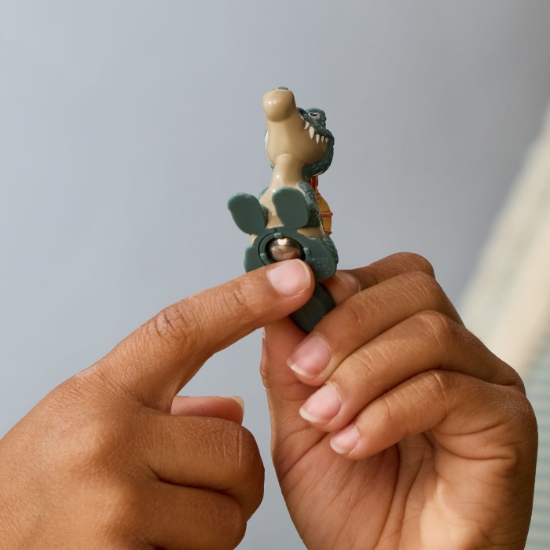 Imagine PATRULA CATELUSILOR FILMUL CU DINOZAURI PUP SQUAD SET 5 FIGURINE ECHIPA DINO