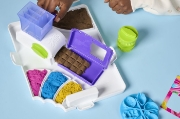 Imagine Kinetic Sand set stație de dulciuri ciocolateria