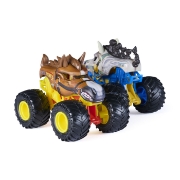 Imagine MONSTER JAM SET 2 MASINUTE METALICE HORSE POWER SI TEMPEST STEED SCARA 1 LA 64