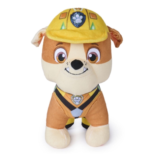 Imagine Patrula Cățelușilor filmul cu dinozauri pup pals figurină de plus Rubble