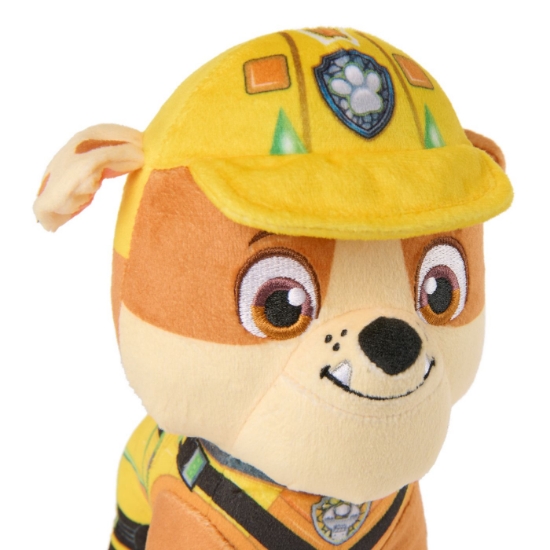 Imagine Patrula Cățelușilor filmul cu dinozauri pup pals figurină de plus Rubble