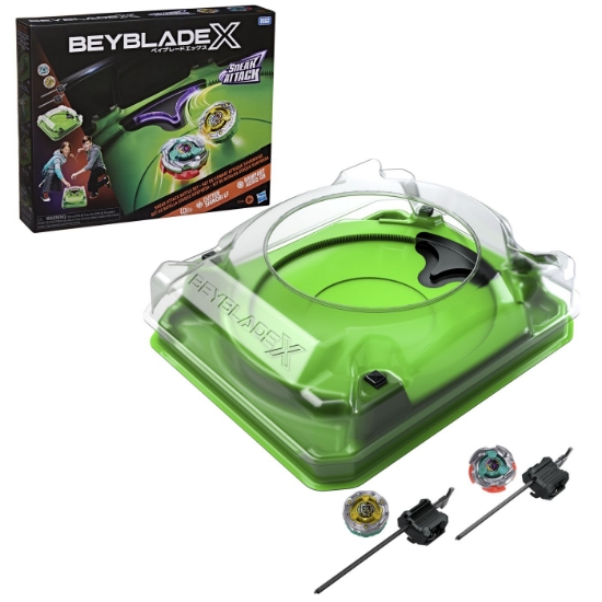 Imagine BEYBLADE X SET SNEAK ATTACK CUTTER SHINOBI LF SI RAMPART AEGIS GB 