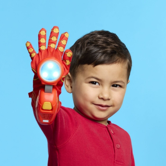Imagine MARVEL IRON MAN SI PRIETENII SAI UIMITORI MANUSA REPULSOR CU SUNETE SI LUMINI