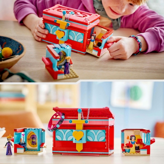Imagine LEGO Disney Princess Cutia cu bijuterii a Albei ca Zăpada 43276