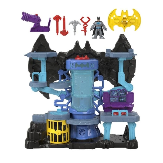Imagine Fisher Price Imaginext DC Super Friends set Bat-Tech Batcave