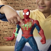 Imagine SPIDER MAN SET INCARCARE DE PUTERE CU FIGURINA SPIDER MAN SI ACCESORII 36.5CM