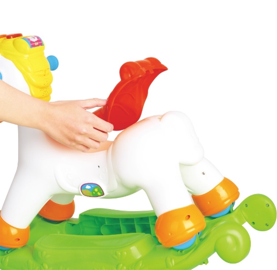 Imagine BALANSOAR PONEI 2IN1 CU SUNETE SI LUMINI