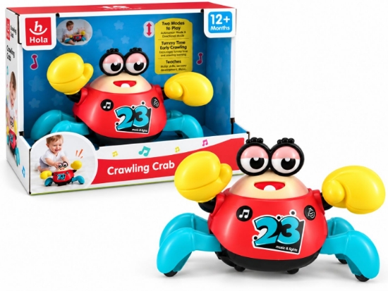 Imagine JUCARIE INTERACTIVA CRAB CU MUZICA SI LUMINI