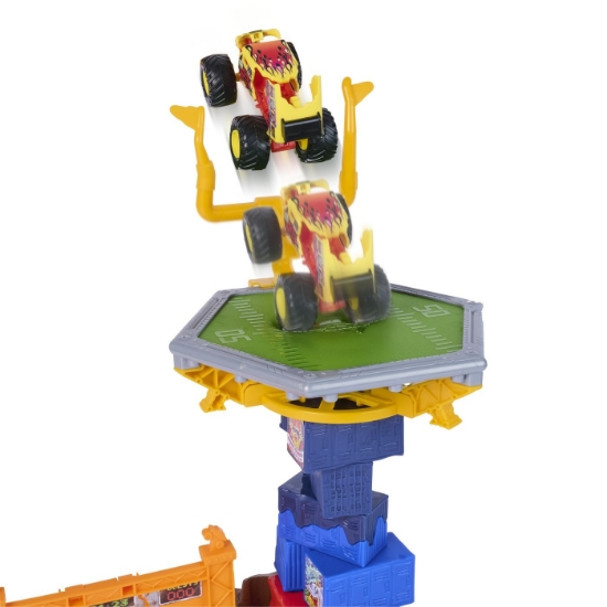 Imagine MONSTER JAM SMASH AND BASH SET DE JOACA CRASH COURSE 