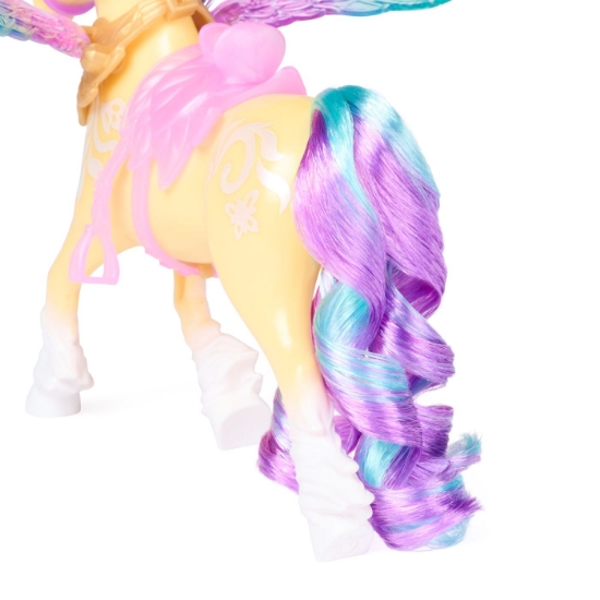 Imagine UNICORN ACADEMY SET MAGIA ARIPILOR CU PAPUSA AVA SI UNICORNUL LEAF CU ACCESORII
