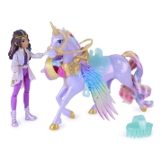 Imagine UNICORN ACADEMY SET MAGIA ARIPILOR CU PAPUSA SOPHIA SI UNICORNUL WILDSTAR CU ACCESORII