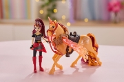 Imagine UNICORN ACADEMY SET MAGIA ARIPILOR CU PAPUSA VALENTINA SI UNICORNUL CINDER CU ACCESORII