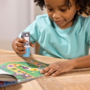 Imagine Melissa & Doug sticker wow set de joacă autocolante și ștampilă pisică