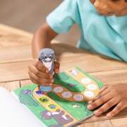 Imagine Melissa & Doug sticker wow set de joacă autocolante și ștampilă pisică