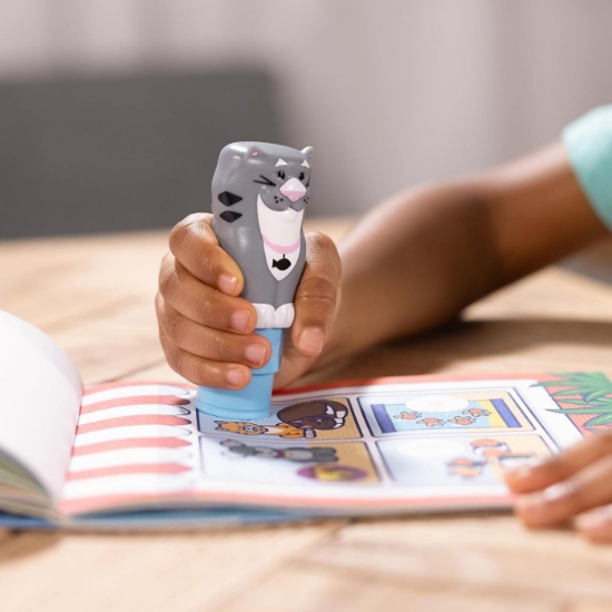 Imagine Melissa & Doug sticker wow set de joacă autocolante și ștampilă pisică