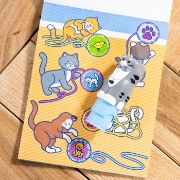 Imagine Melissa & Doug sticker wow set de joacă autocolante și ștampilă pisică