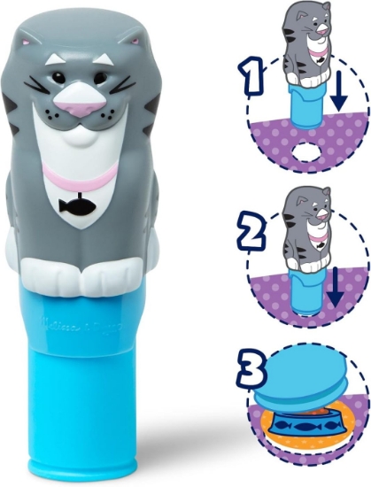Imagine Melissa & Doug sticker wow set de joacă autocolante și ștampilă pisică