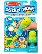 Imagine Melissa & Doug sticker wow set de joacă autocolante și ștampilă broască țestoasă