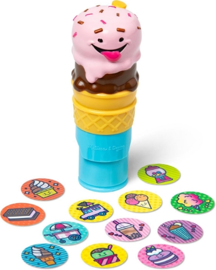 Imagine Melissa & Doug sticker wow set de joacă autocolante și ștampilă înghețată