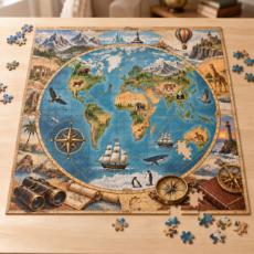 Imagine pentru categorie Puzzle pentru copii de 8 ani