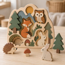 Imagine pentru categorie Puzzle din lemn