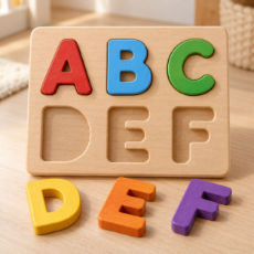 Imagine pentru categorie Puzzle cu litere și alfabet