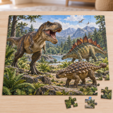 Imagine pentru categorie Puzzle cu dinozauri