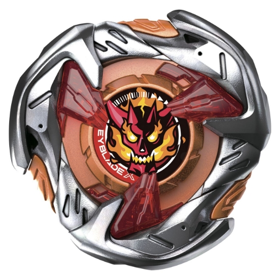 Imagine BEYBLADE X LET IT RIP SET LANSATOR SI ROATA HAMMER INCENDIO 3-70H
