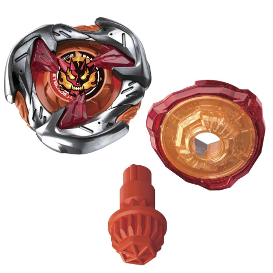 Imagine BEYBLADE X LET IT RIP SET LANSATOR SI ROATA HAMMER INCENDIO 3-70H
