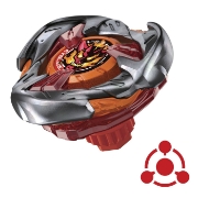 Imagine BEYBLADE X LET IT RIP SET LANSATOR SI ROATA HAMMER INCENDIO 3-70H