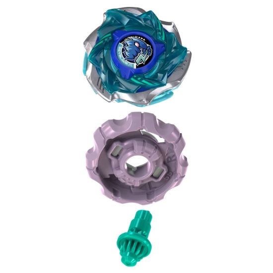 Imagine BEYBLADE X LET IT RIP SET LANSATOR SI ROATA HURRICANE ENLIL IS 7-55T