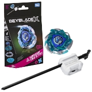 Imagine BEYBLADE X LET IT RIP SET LANSATOR SI ROATA HURRICANE ENLIL IS 7-55T