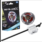 Imagine BEYBLADE X LET IT RIP SET LANSATOR SI ROATA SHATTER HORUS 9-65GB