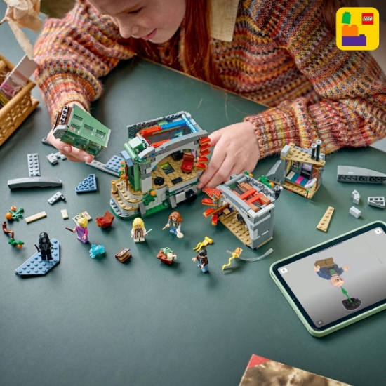 Imagine LEGO HARRY POTTER CASA LUNEI LOVEGOOD 76467