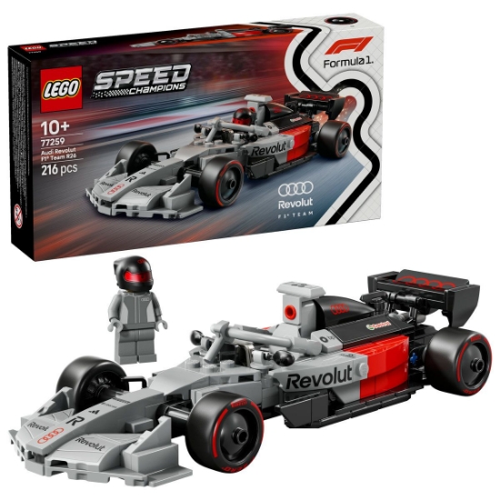Imagine LEGO SPEED CHAMPIONS MASINA DE CURSE AUDI REVOLUT F1 TEAM R26 77259