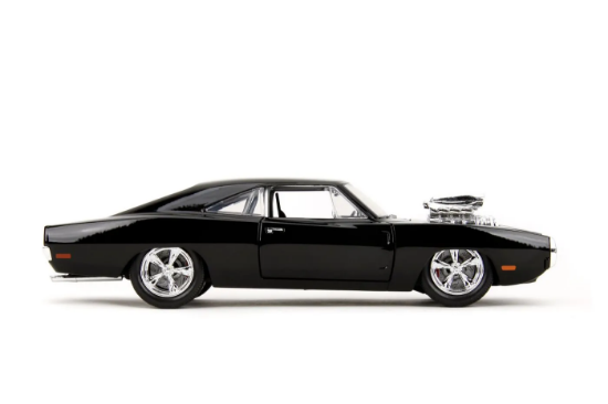 Imagine JADA FAST AND FURIOUS SET FIGURINA DOM SI MASINUTA METALICA DODGE CHARGER 1970 SCARA 1 LA 24