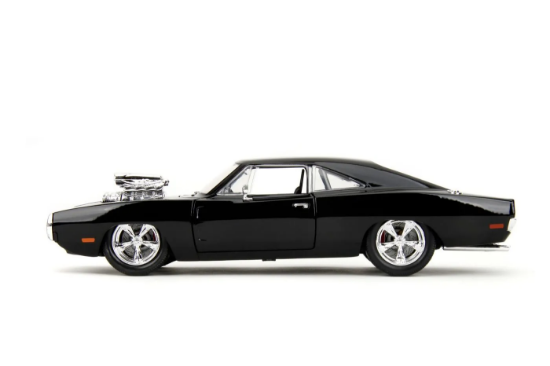 Imagine JADA FAST AND FURIOUS SET FIGURINA DOM SI MASINUTA METALICA DODGE CHARGER 1970 SCARA 1 LA 24