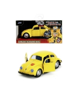Imagine JADA TRANSFORMERS MASINUTA METALICA BUMBLEBEE VOLKSWAGEN BEETLE SCARA 1 LA 32
