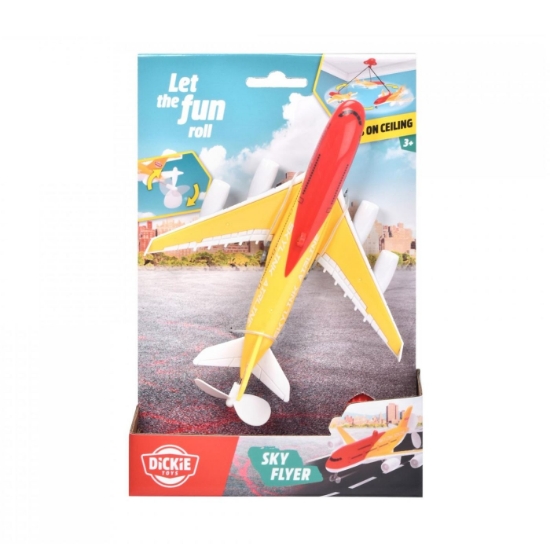Imagine DICKIE TOYS AVION CU SISTEM ROTATIV 18CM