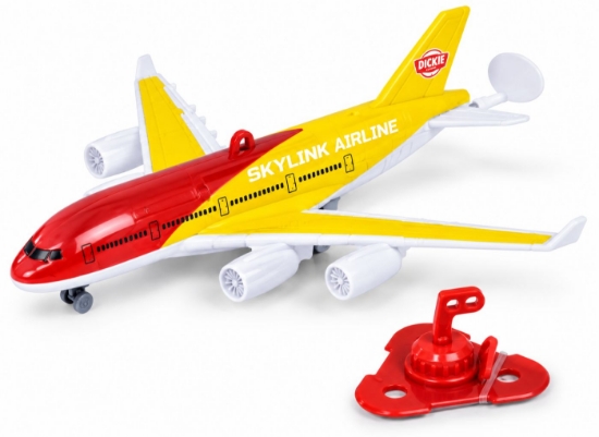 Imagine DICKIE TOYS AVION CU SISTEM ROTATIV 18CM