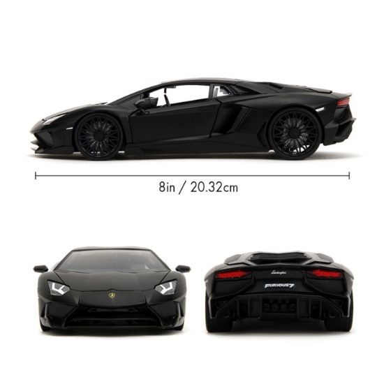 Imagine JADA FAST AND FURIOUS MASINUTA METALICA LAMBORGHINI AVENTADOR SCARA 1 LA 24